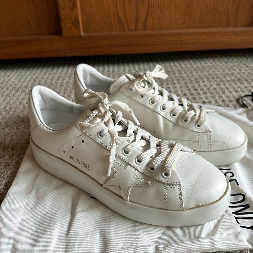 Golden Goose White Sneakers
